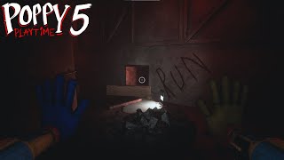 Huggy Wuggy Is Angry? Poppy Playtime Chapter 5 Part 1
