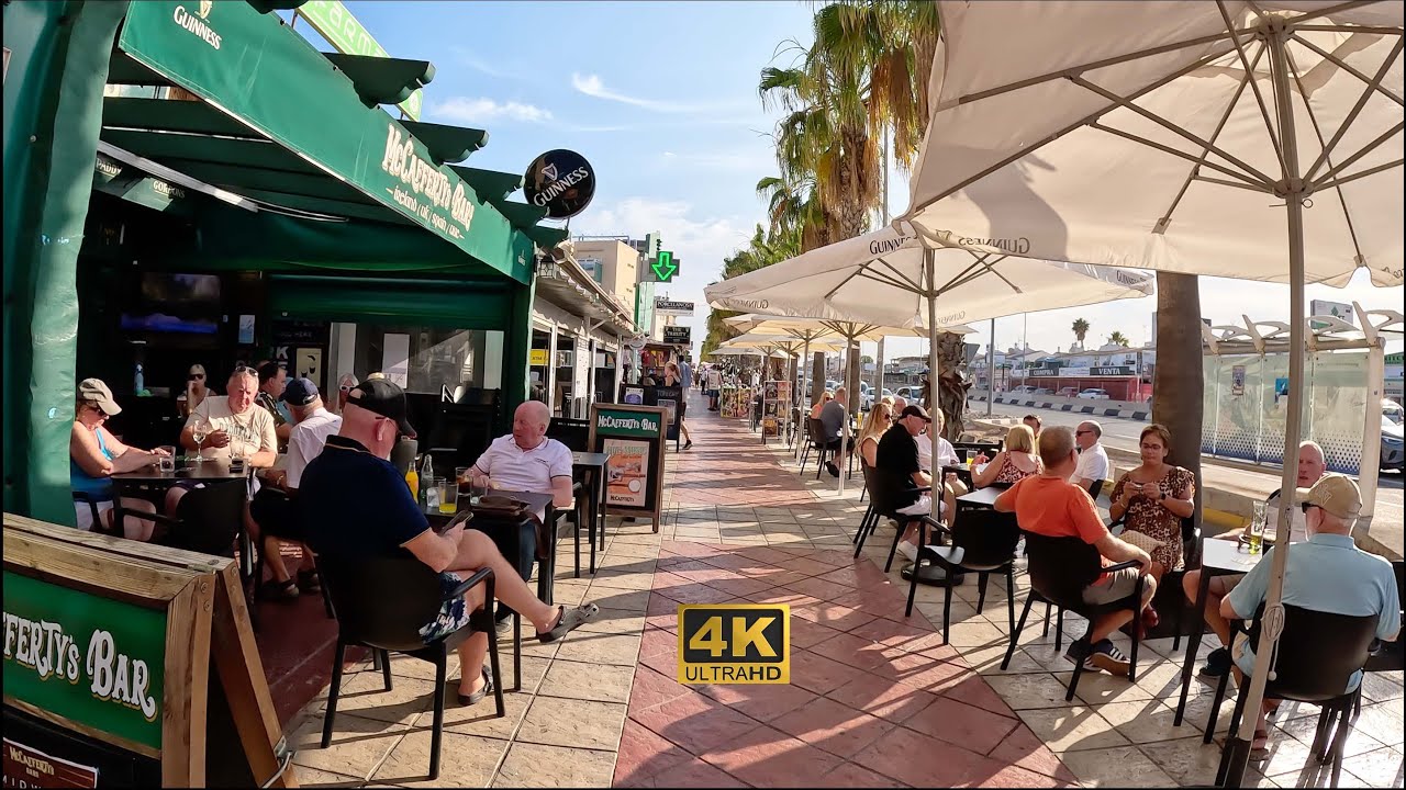 IRISH BARS, INDIAN RESTAURANTS. CABO ROIG, ORIHUELA COSTA, COSTA BLANCA [4K] 🇪🇸
