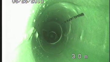 Network Plumbing Professionals Drainage Pipe-Reline Before and After