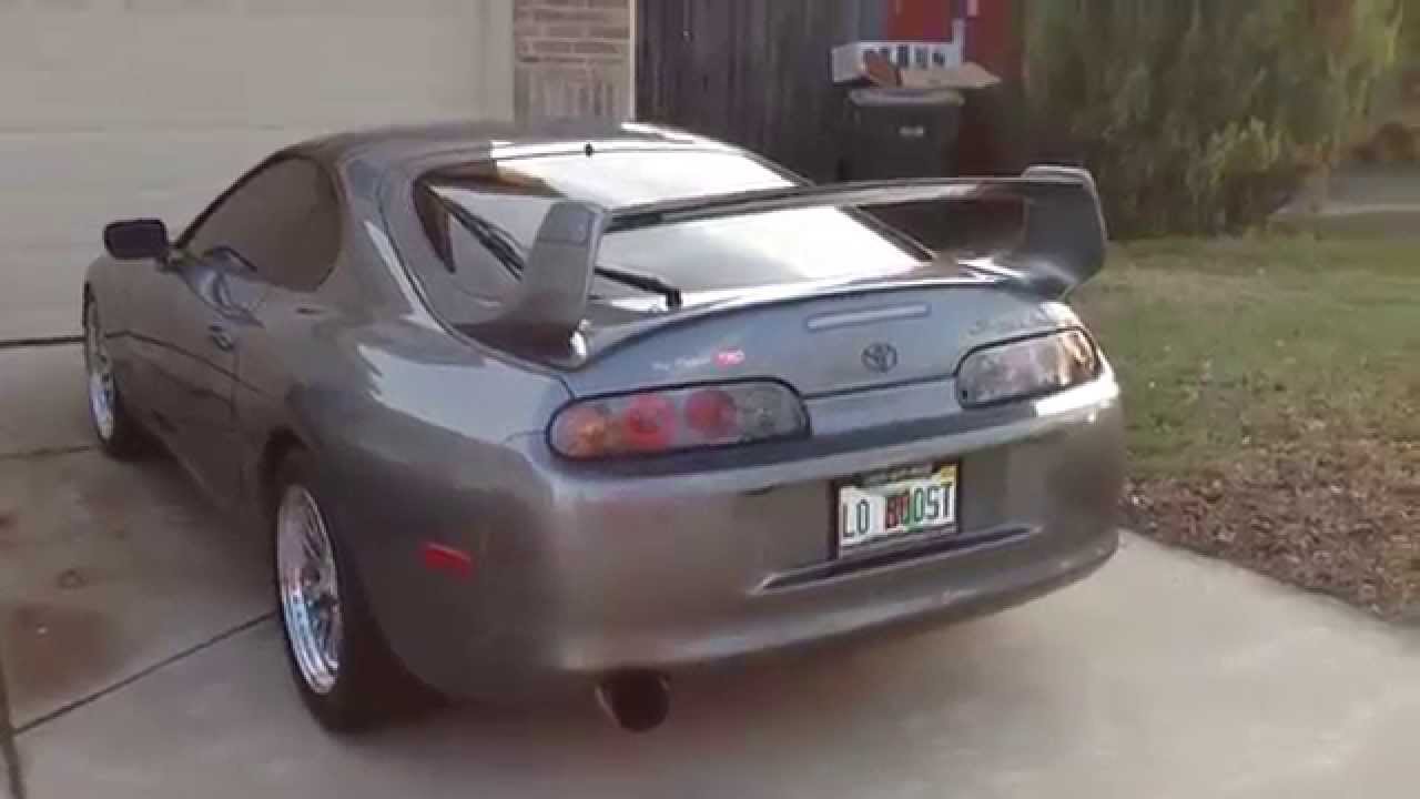 1200whp BoostedTV Supra Start Up, Ride & Fly Bys