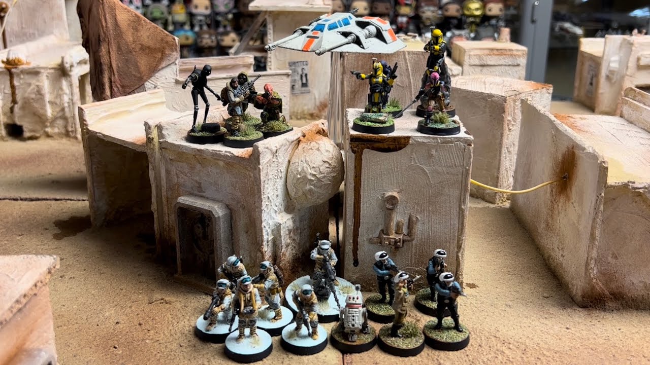 Star Wars Legion Battle Report: Episode thirty nine Rebels vs Empire ...
