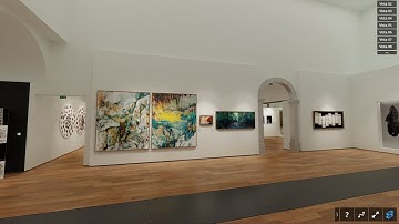 3D Virtual Museum Interactive Online Walkthrough