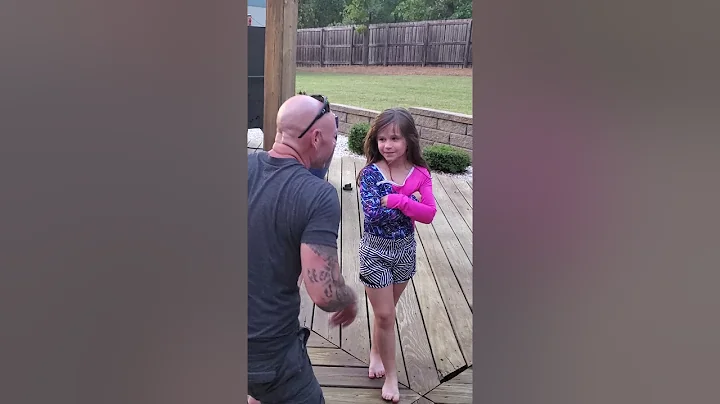 Daddy and daughter