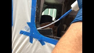 Inexpensive RV Wall Repair. How To Fix Delaminated Fiberglass Siding