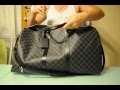 Louis Vuitton Damier Graphite Keepall Bandouliere 55 - modaselle