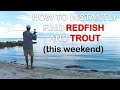 How To Instantly Find Redfish & Trout This Weekend