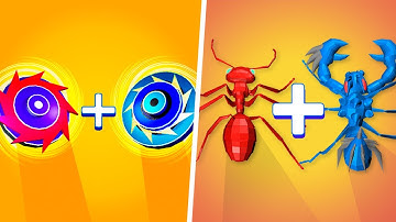 Spinner Merge 3D | Merge Ant  - Merge Battles Gameplay (Part 1)