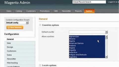 Learn how to set up your default currency settings in your Magento store