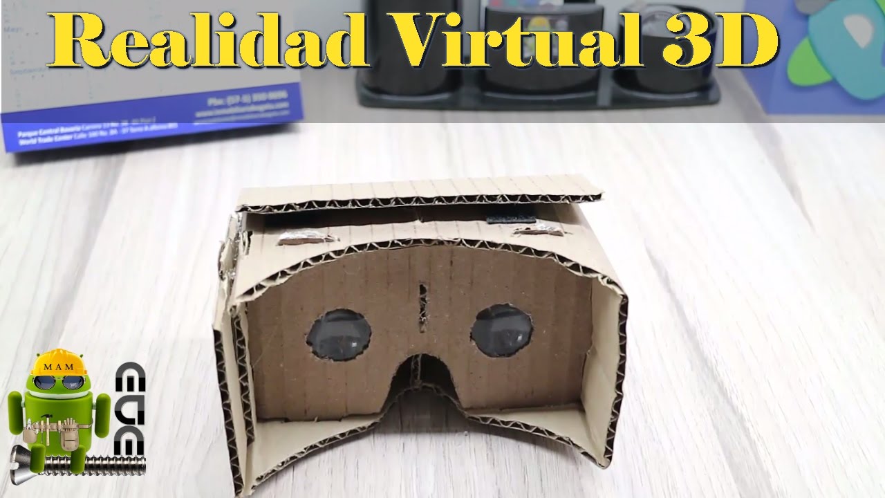 Como Hacer Unas Gafas 3D VR telefono muy - YouTube