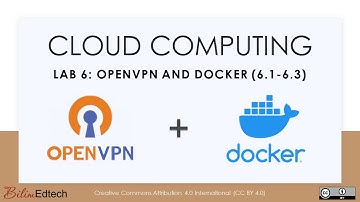 Cloud Computing - Lab 6 (OpenVPN): Initialize OpenVPN in Docker