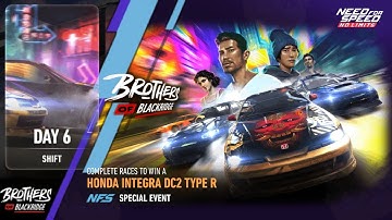 1995 Honda Integra DC2 Type R | Day 6  SHIFT | NFS No Limits: Brothers Of Blackridge