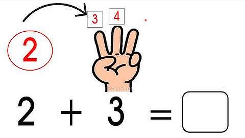 数学 | 10以内的加法 （手指加法） | 学前教育班Prasekolah SJKC - 天天要闻
