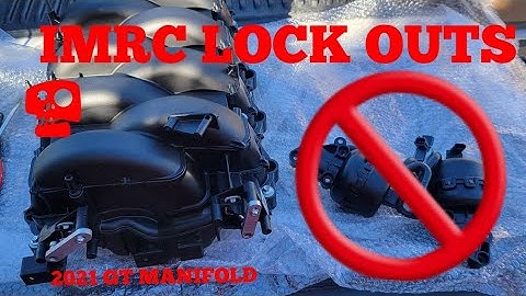2021 Mustang GT intake manifold IMRC lockout