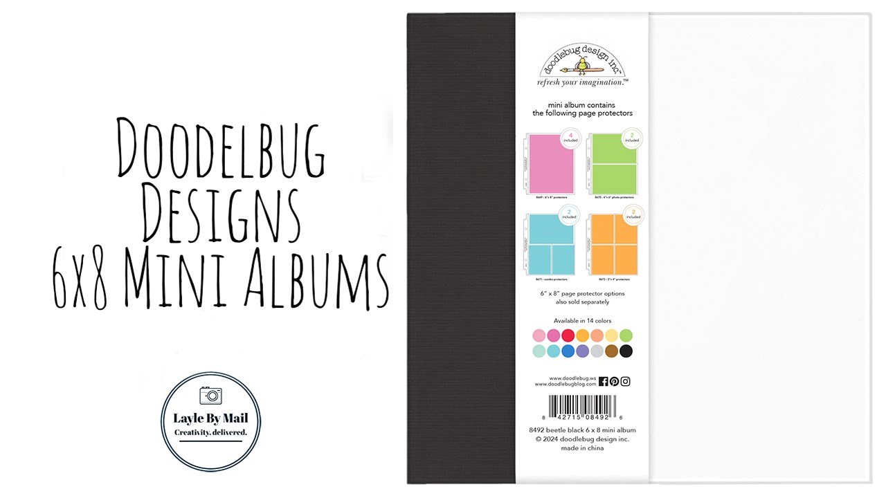 Doodlebug Designs 6x8 Albums | An Up Close Look - YouTube