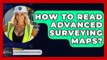 How To Read Advanced Surveying Maps? - Civil Engineering Explained
