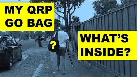 My QRP go bag: What's in it?