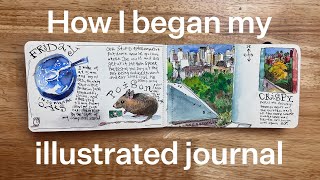 How I began my illustrated journal