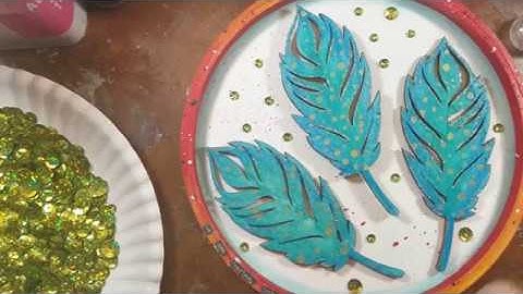 Using Art Crayons on Wood