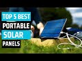 Best Portable Solar Panels - [don’t buy one before watching this]