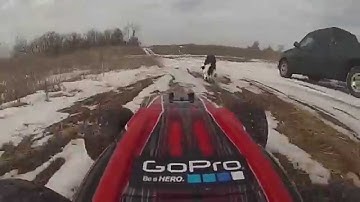 Suspension Test - Field - Traxxas E-Revo Brushless Edition - GoPro (HD)