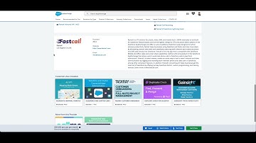 Fastcall AppExchange Demo - July 2021