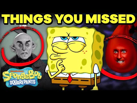 HALLOWEEN Easter Eggs & Background Details You Never Noticed 👀 | SpongeBob