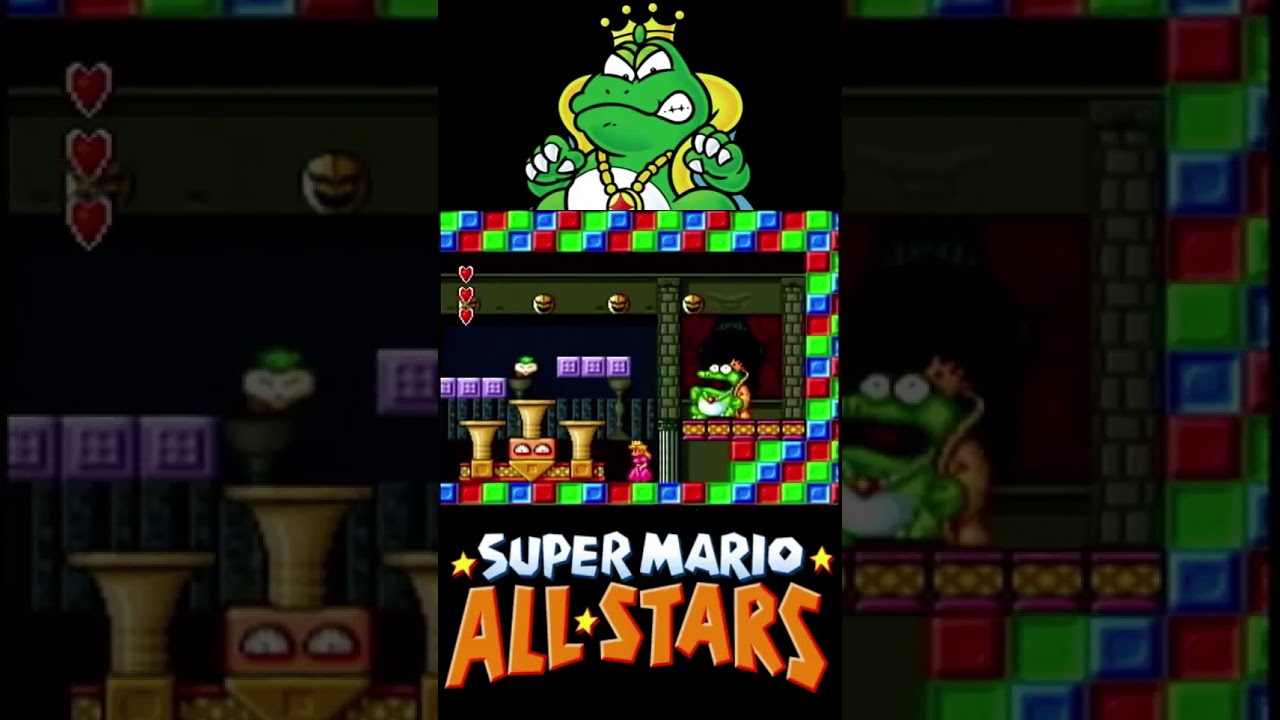 King Wart boss fight, Super Mario All-Stars SMB2