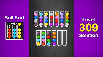 Ball Sort Puzzle Solution Level 309