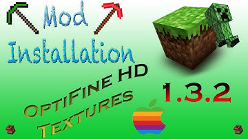  OptiFine Minecraft Mac (HD Texture Packs)  (1.3.2) Review/ Installation Tutorial
