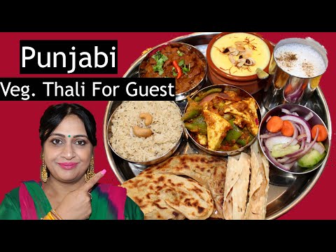 punjabi-thali-for-guest-|-north-indian-veg.-thali-|-simple-living-wise-thinking