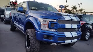 2018 Shelby Super Snake 755 hp Supercharged F150 4x4 1 of 250 Made 18 Ford F-150 Velocity Blue Borla