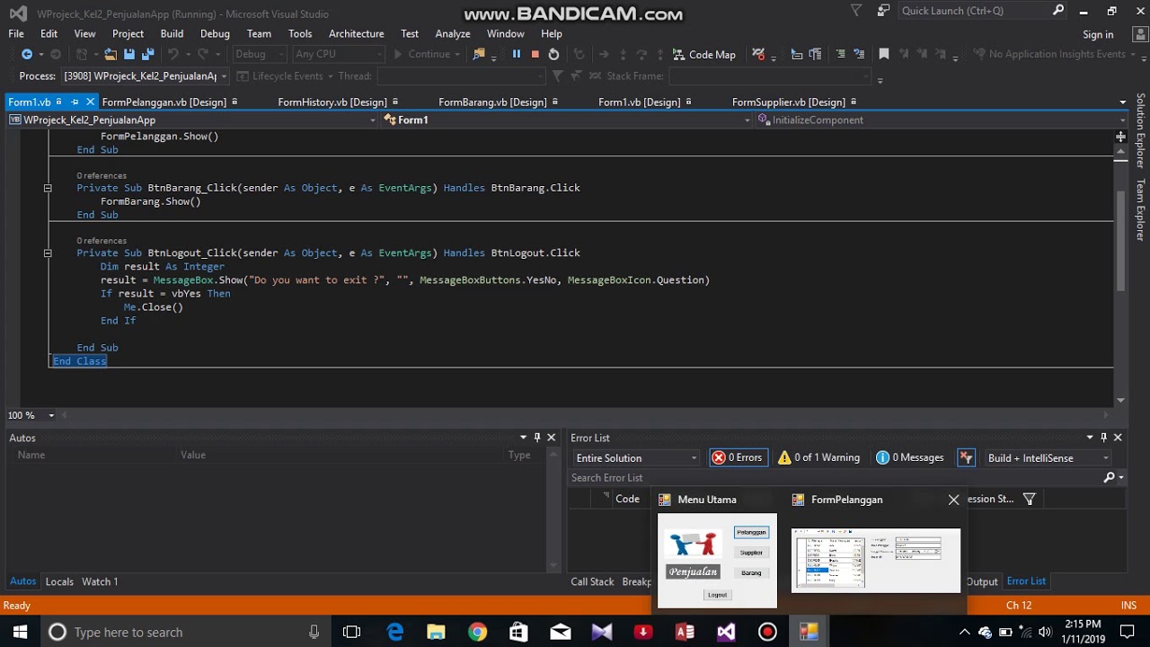 Membuat Aplikasi Penjualan Menggunakan Microsoft Access dan Visual ...