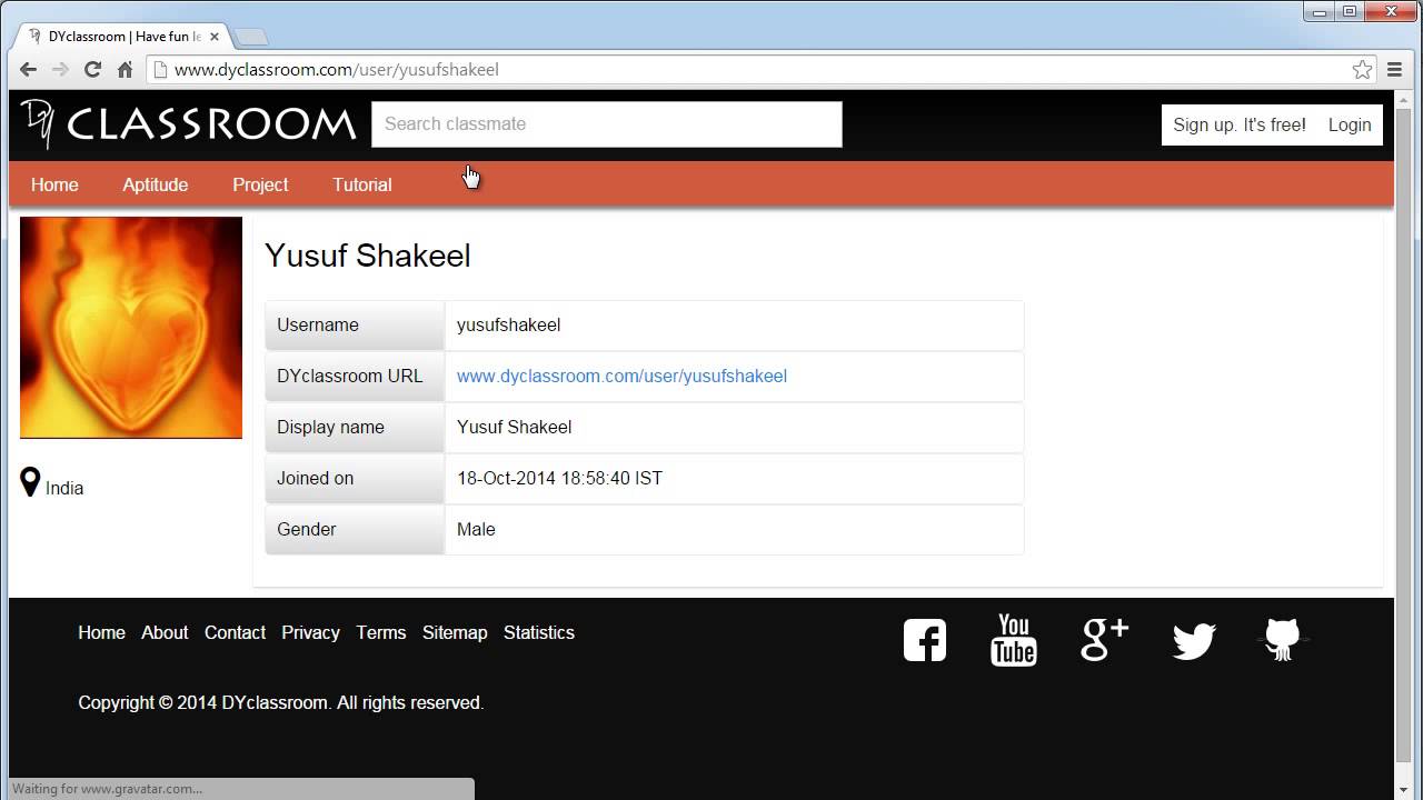 DYclassroom | LiveSearch classmates