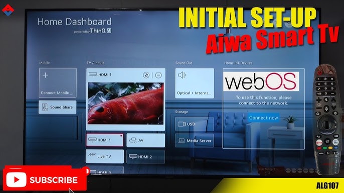 TV LED 40 AIWA SMART TV FHD FHD/SMART TV/2xHDMI/2xUSB/WIFI