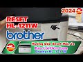 Hướng dẫn reset máy in brother hl -1211w báo lỗi đèn cam | Vi Tính Huỳnh Lâm
