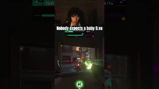 Nobody Expects Baby D.Va... 😭 #overwatch2  #overwatch