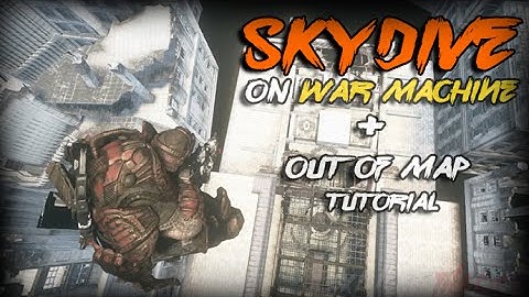 Gears of War Ultimate Edition | Skydive on War Machine + Out of Map [Visual/Voice TuT]