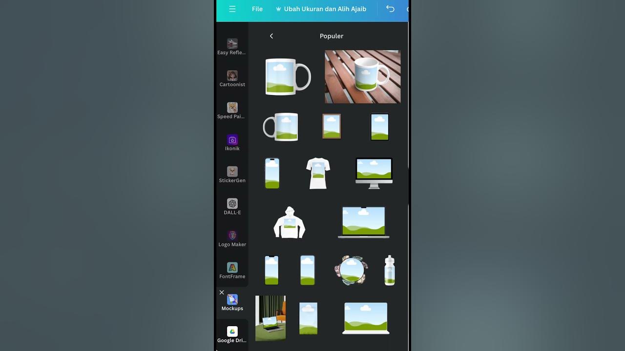 Cara Buat Mockup di Canva