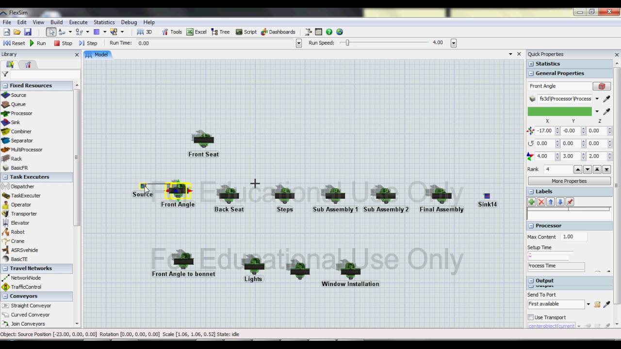 Flexsim Tutorial 1 - YouTube