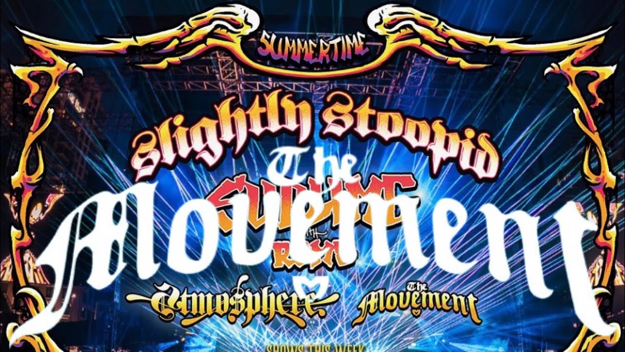 THE MOVEMENT HABIT (MOBILE VERSION) SUMMERTIME 2023 TOUR CYNTHIA WOODS PAVILION HOUSTON TX JULY 2023