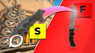 I Ranked EVERY Knife in CS2