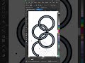 Creative Cercle Design in CorelDraw // Colorful Vector Rings // #coreldraw  #design #corelwithanjali