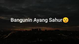 Bangunin Ayangyg Manja.