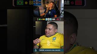 Mais um react pra vocês 🤣⚽️segue aí pra não perder os próximos 🤍✨ #fy #futebol #selecaobrasileira