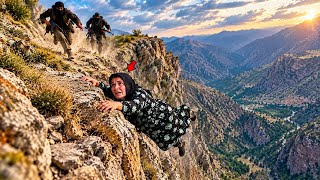 Forced Marriage Escape: Widow Falls as Khan’s Men Chase Her!