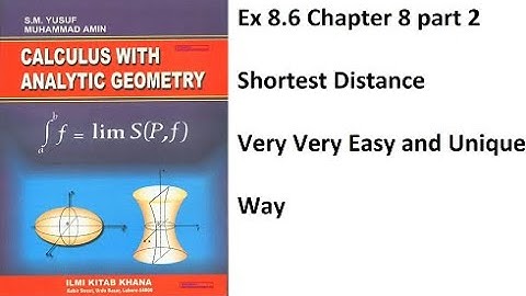 B.sc Calculus Sm Yusuf Chapter 8 Ex 8.6  question  3