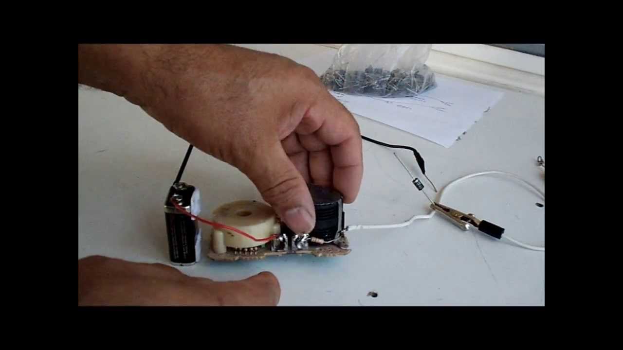 PROBADOR CASERO DE RESISTENCIAS HECHO CON UN DETECTOR DE ...