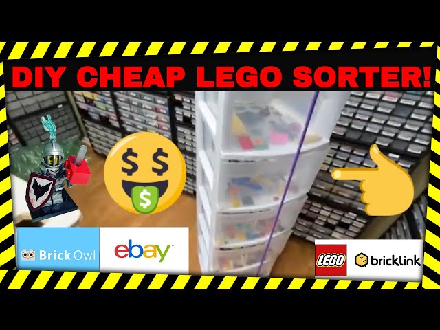 DIY Cheap Lego Pre Sorter. Separates Lego Into 6 Basic Size