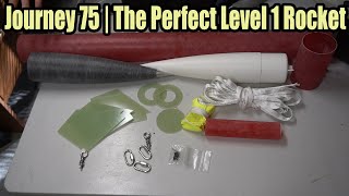 Wildman Journey 75 Build Instructions | An Affordable Fiberglass Starter Rocket Kit