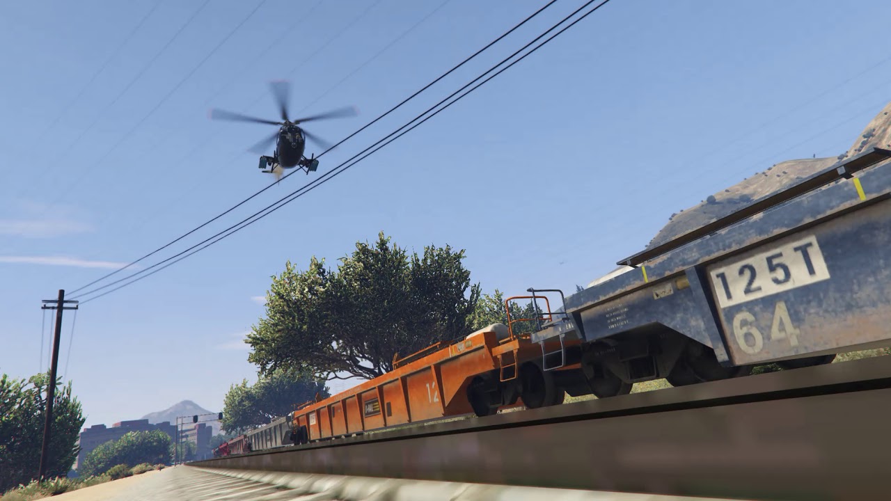 Gta 5, pc, 2018-09-23, Attempting to land the helicopter  